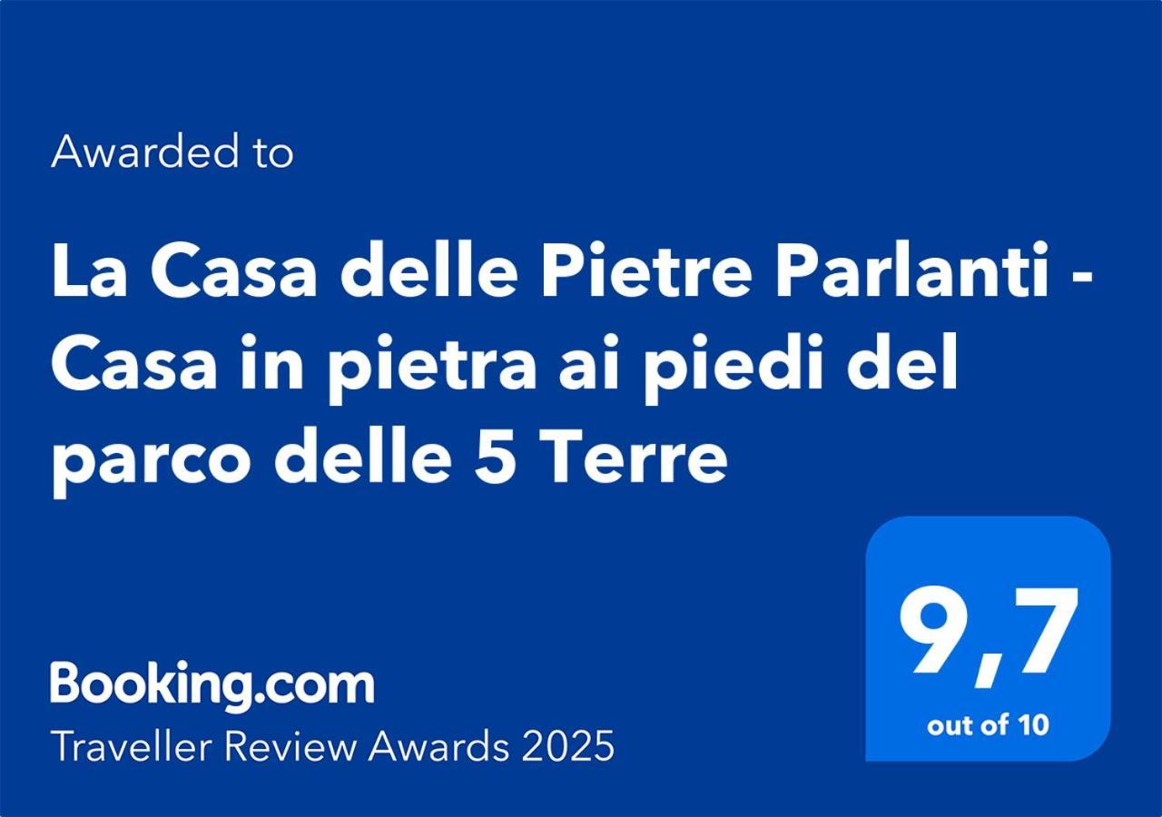 La Casa Delle Pietre Parlanti - Casa In Pietra Ai Piedi Del Parco Delle 5 Terre Bed and Breakfast Biassa Exteriör bild